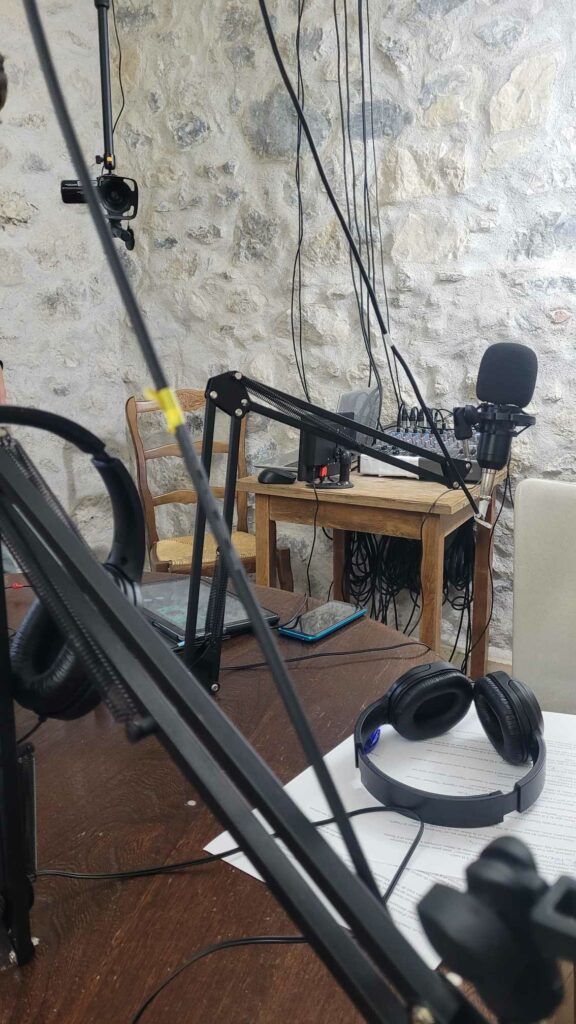 Interview KTB Radio, studio