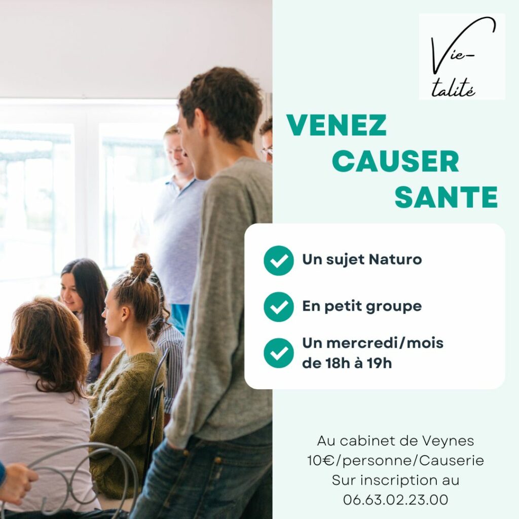 Causeries Naturopathie, présentation