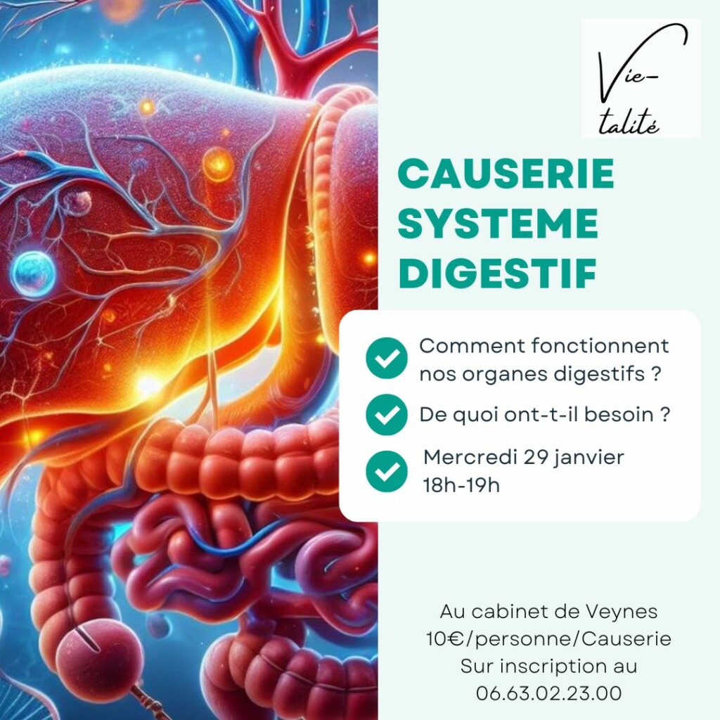 Causeries Naturopathie, digestion